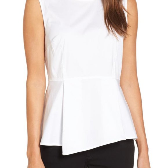 Halogen Tops - Halogen XS Peplum top NWT! Stretchy. $35